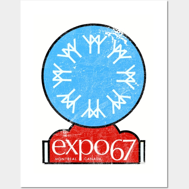 Expo 67 Wall Art by DrumRollDesigns